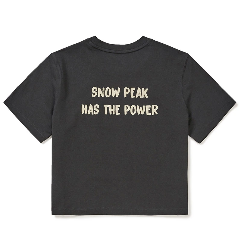 【WE ARE】韓國snow peak雪峰代購休閒短袖T恤S24MWFTS65