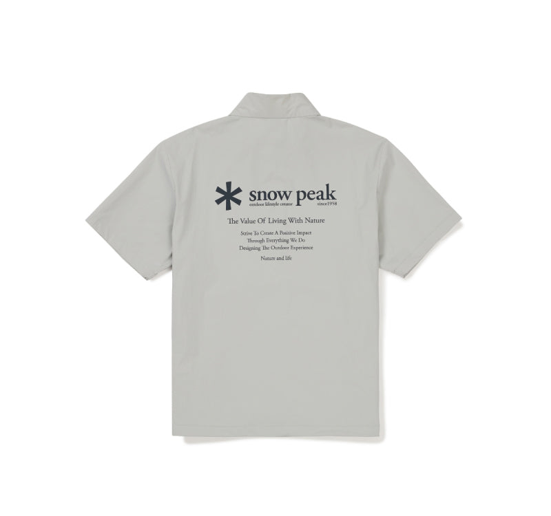 【WE ARE】韓國snow peak雪峰代購POLO衫短袖T恤S24MMSAN34