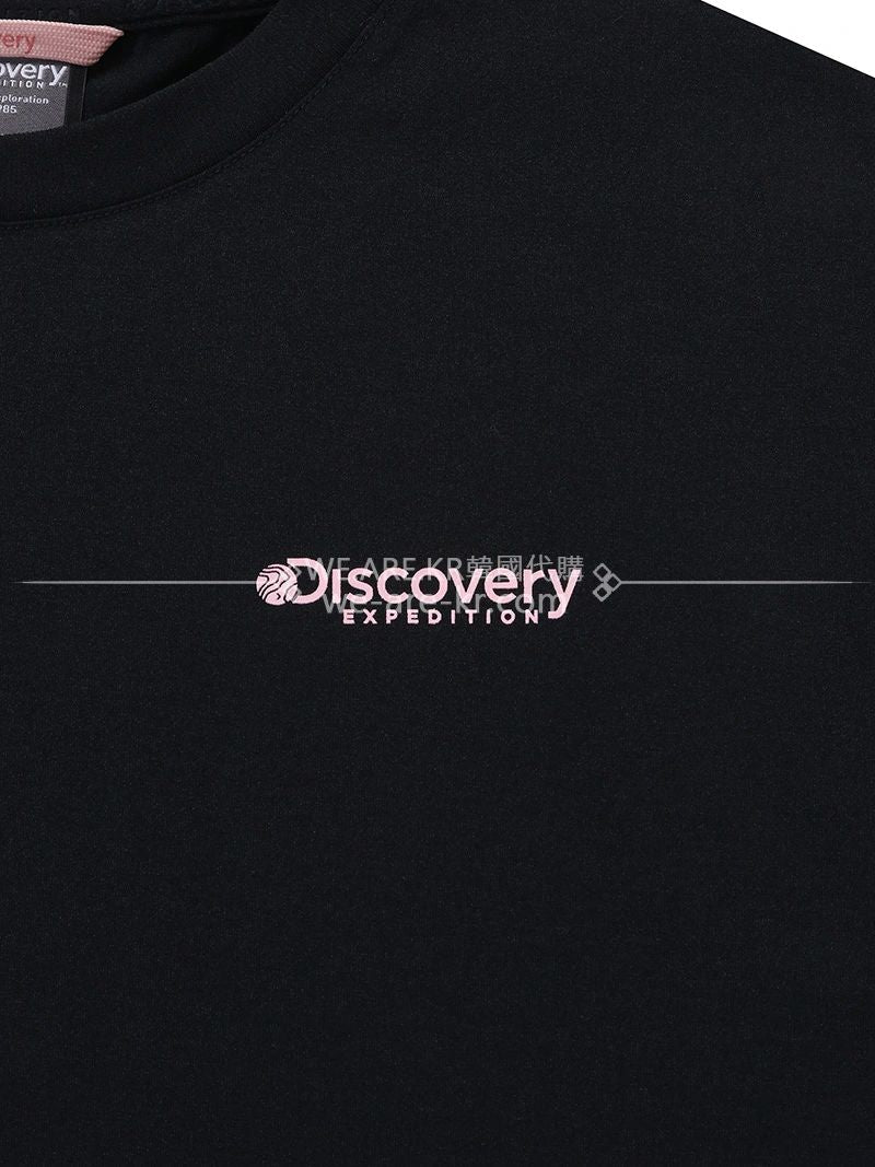 【WE ARE】韓國正品Discovery專櫃代購休閒後背圖案短袖T恤DWRS94043