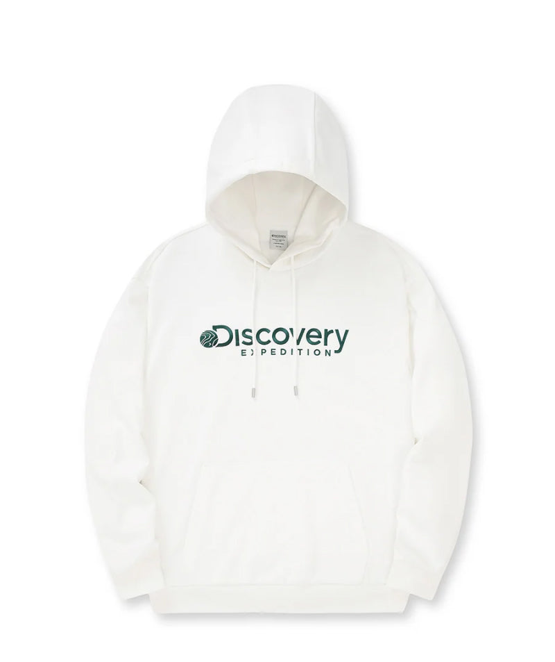 【WE ARE】韓國Discovery光澤Logo帽T DXHD31044