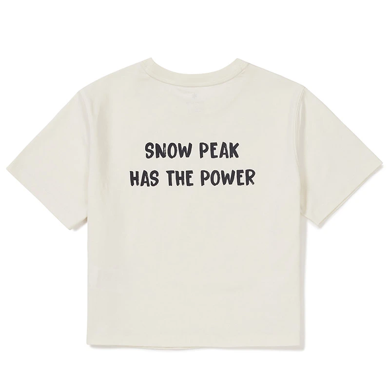 【WE ARE】韓國snow peak雪峰代購休閒短袖T恤S24MWFTS65