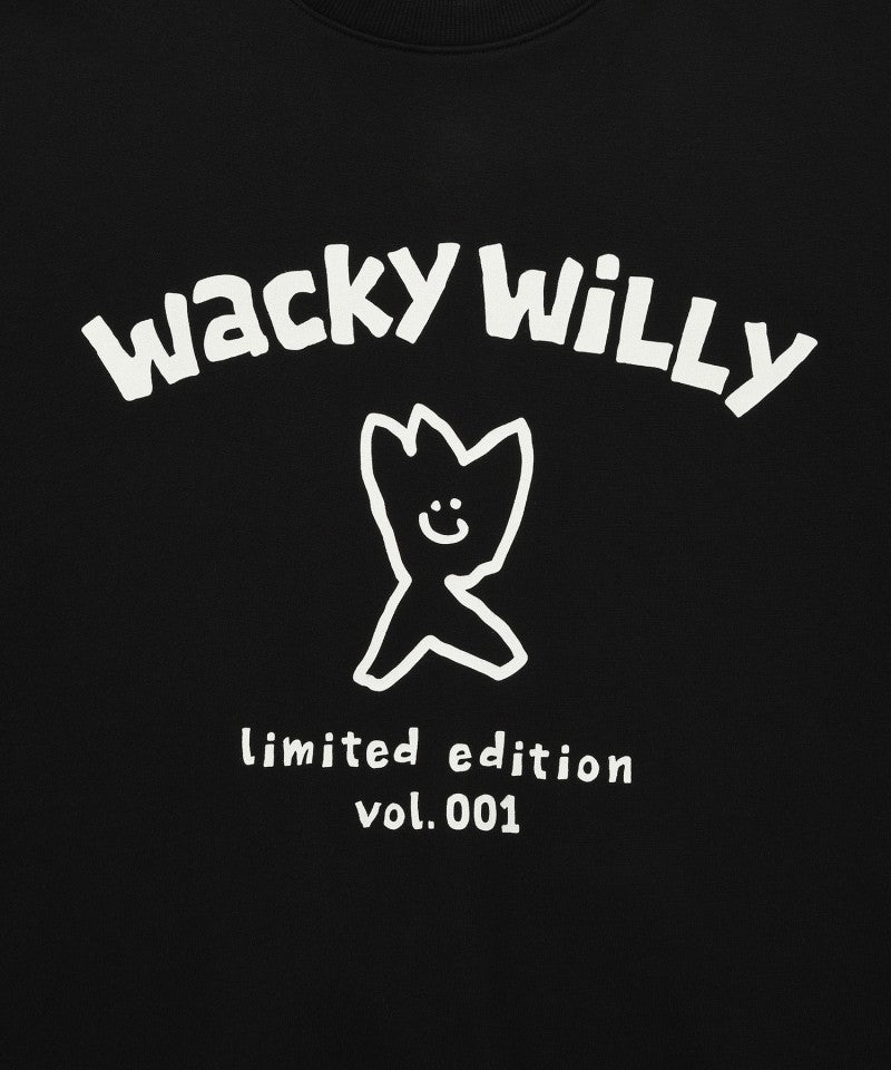 【WE ARE】韓國wacky Willy大Logo大學T MG2403CR18