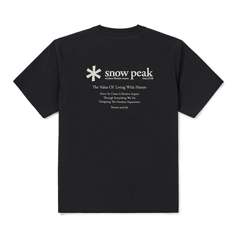 【WE ARE】韓國代購snow peak雪峰新款休閒短袖T恤 S24MUSTS31