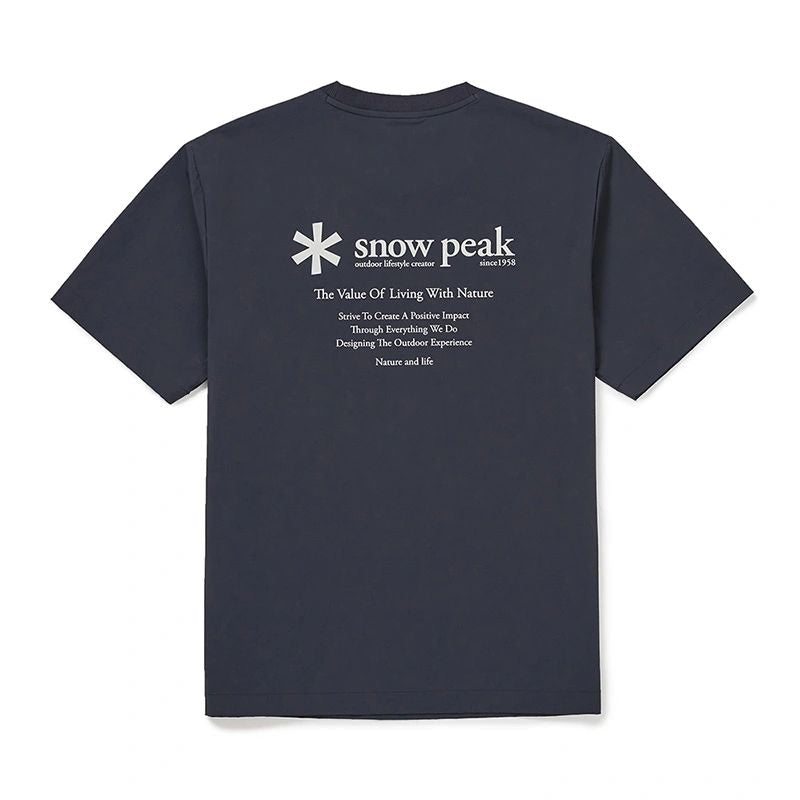 【WE ARE】韓國代購snow peak雪峰新款休閒短袖T恤 S24MUSTS31