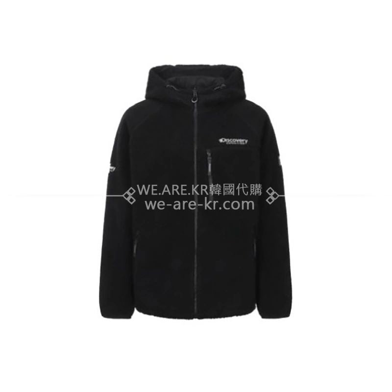 【現貨】【WE ARE】韓國正品Discovery專櫃代購24年新款毛絨雙面穿連帽外套DXSS79026