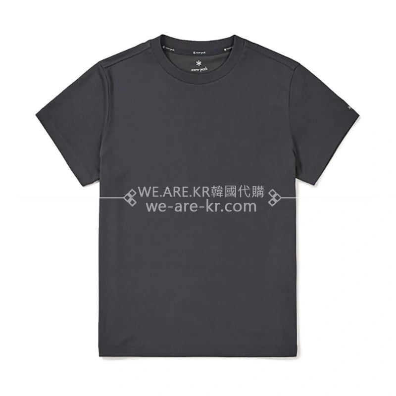 【WE ARE】韓國正品代購snow peak雪峰24年新款休閒短袖上衣T恤S24MWFTS05