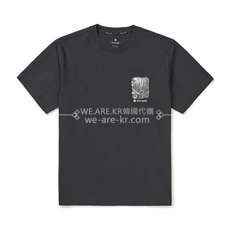 【WE ARE】韓國正品代購snow peak雪峰24年新款休閒短袖上衣T恤S24MUFTS62