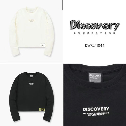 【WE ARE】韓國Discovery 好剪裁自帶馬甲線短版上衣DWRL41044