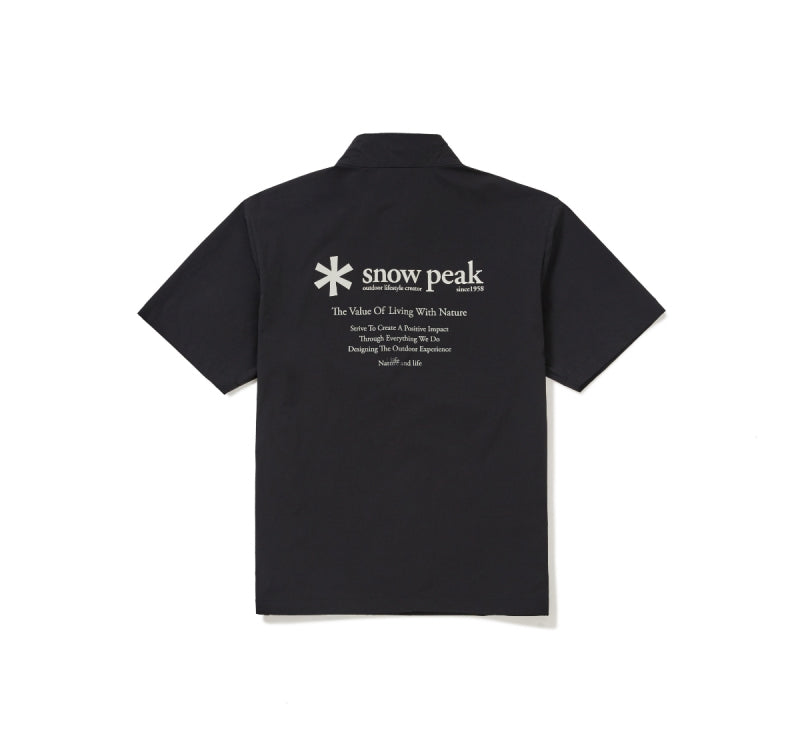 【WE ARE】韓國snow peak雪峰代購POLO衫短袖T恤S24MMSAN34